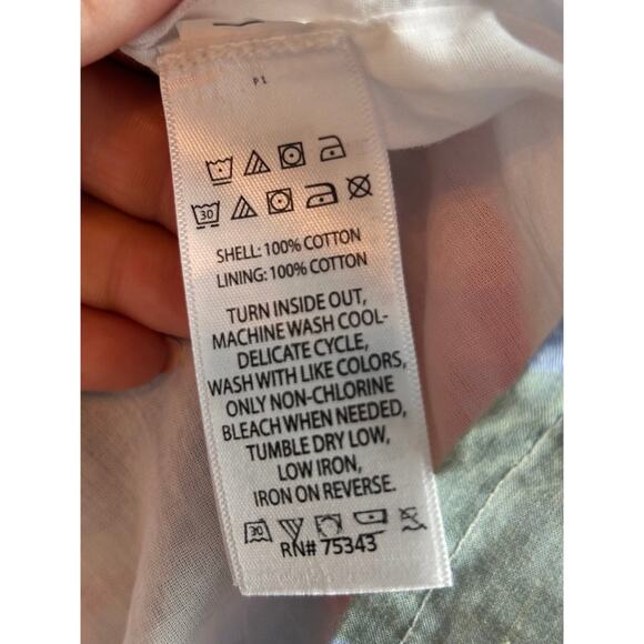 NWT Tommy Bahama Kids Girls Pastel Plaid Ruffle Sleeveless Dress Multicolor SZ 5 - Picture 11 of 12